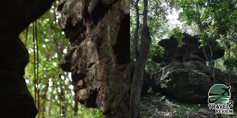 หินสุดแปลก “เกิ้งจ้อง” หินคล้ายใบหน้าคน วนอุทยานภูระงำ จ.ขอนแก่น